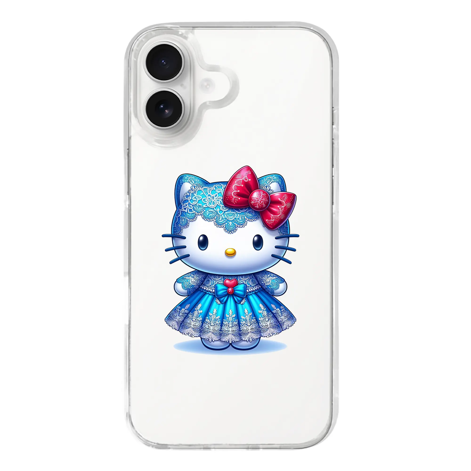 サンリオ グッズ,ハローキティ - iPhone 17シリーズ 透明スマホケース – 薄型・耐衝撃・精密フィット保護カバー